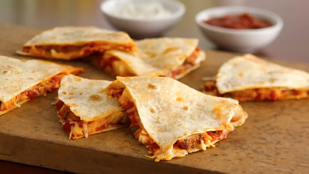 Quick Chicken Quesadillas Recipe