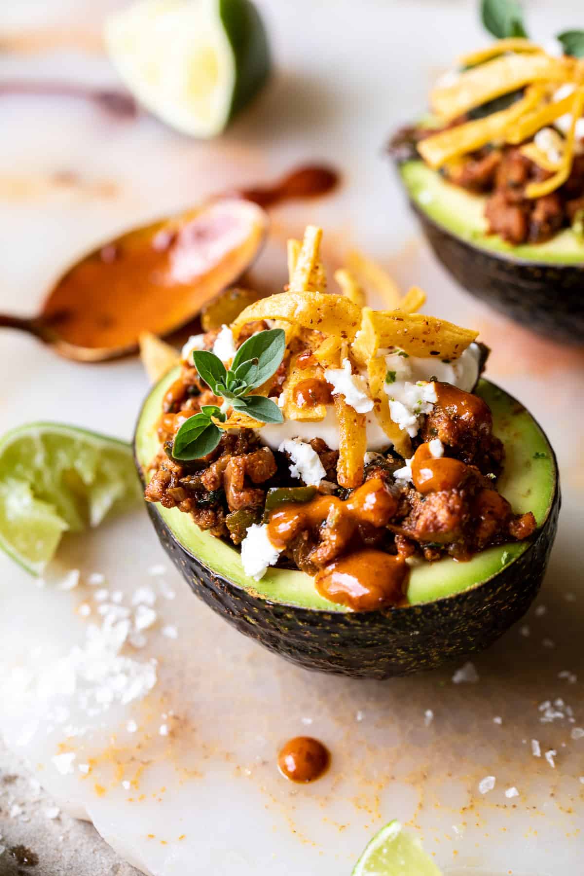 Taco Stuffed Avocados