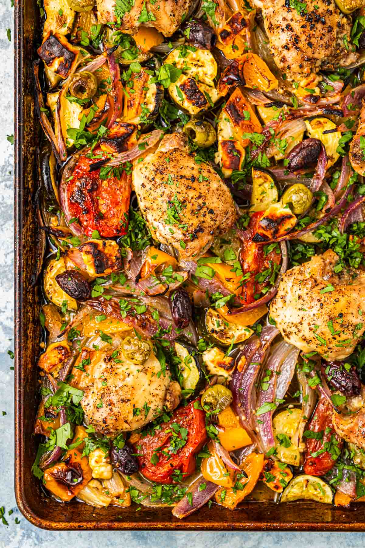 Easy Sheet Pan Chicken Recipe