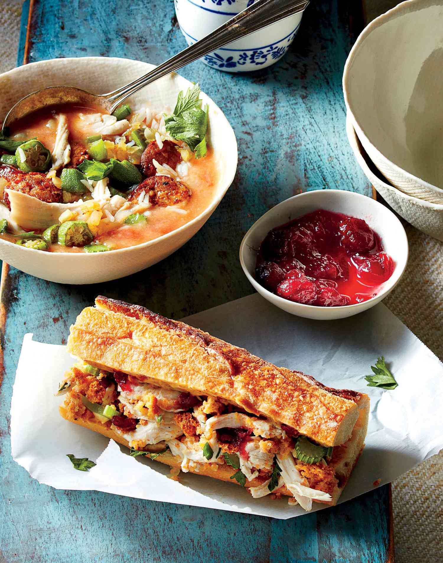 Ready-Made Soup and Sandwich Recipe