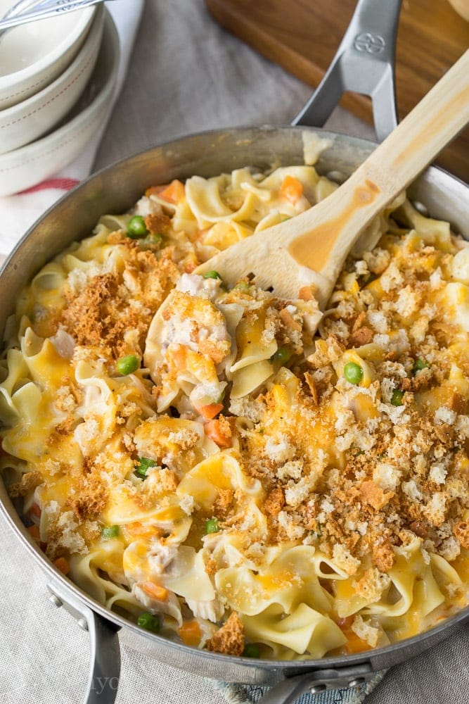 Pantry Tuna Noodle Skillet