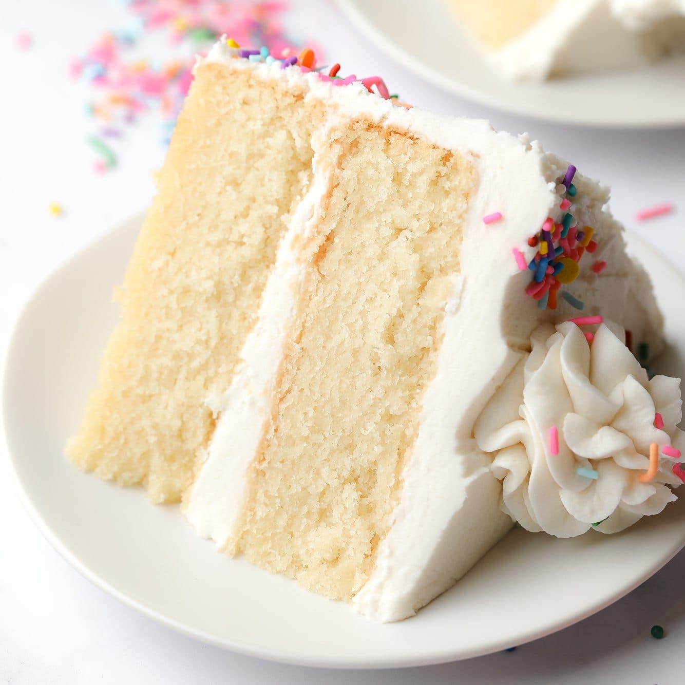 Vegan Vanilla Bean Cake