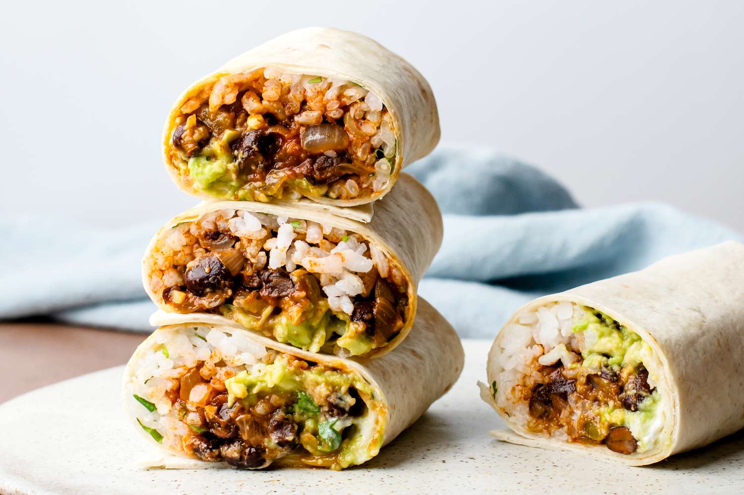 Rice and Bean Burritos Recipe