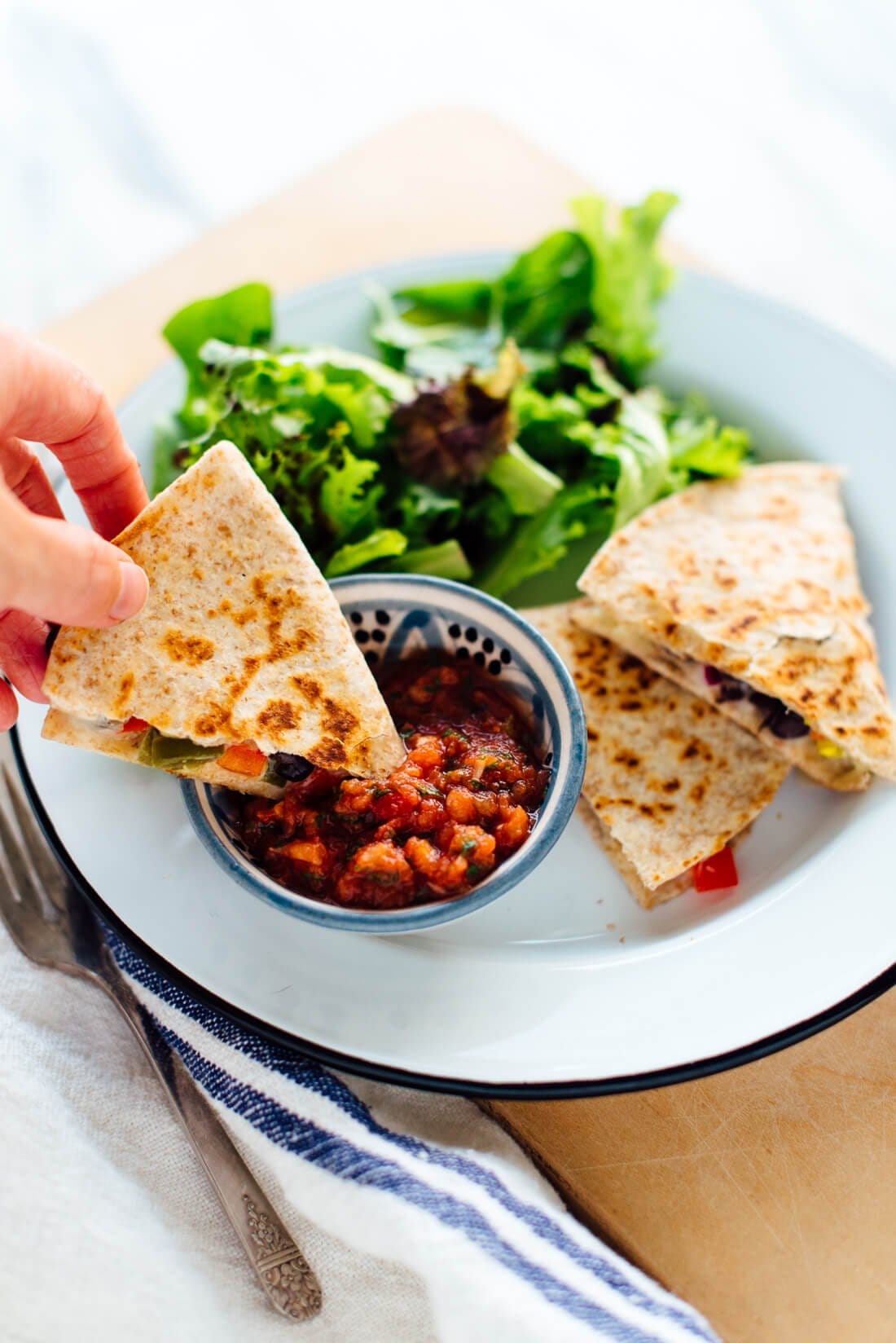 Last-Minute Quesadillas Recipe