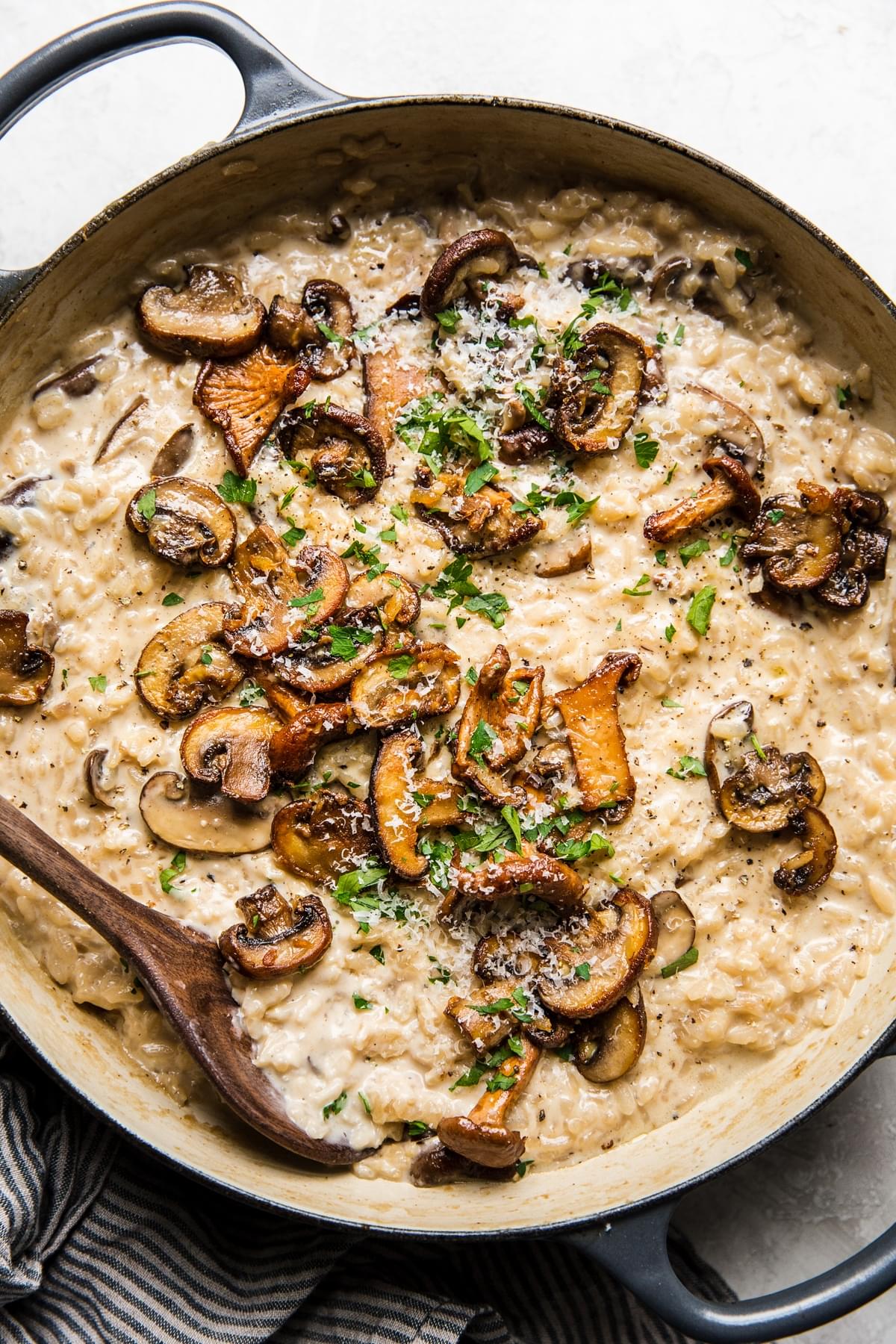8. Risotto with Wild Mushrooms Recipe