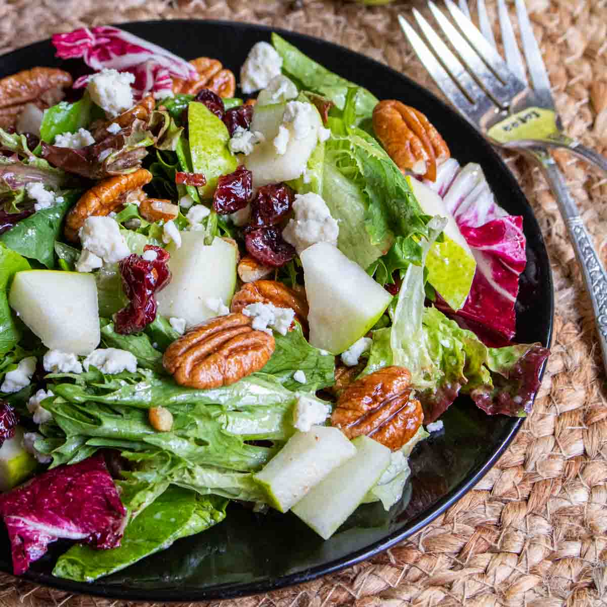 Salad with Homemade Vinaigrette