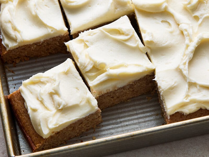 Mini Spice Cakes with Cream Cheese Frosting