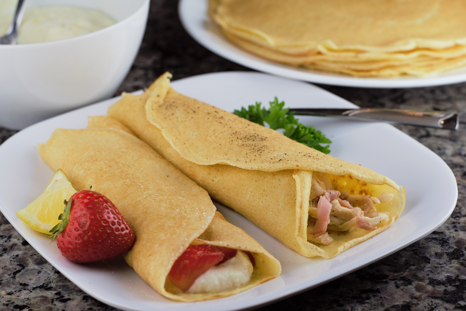 Sweet And Savory Crepes Recipe