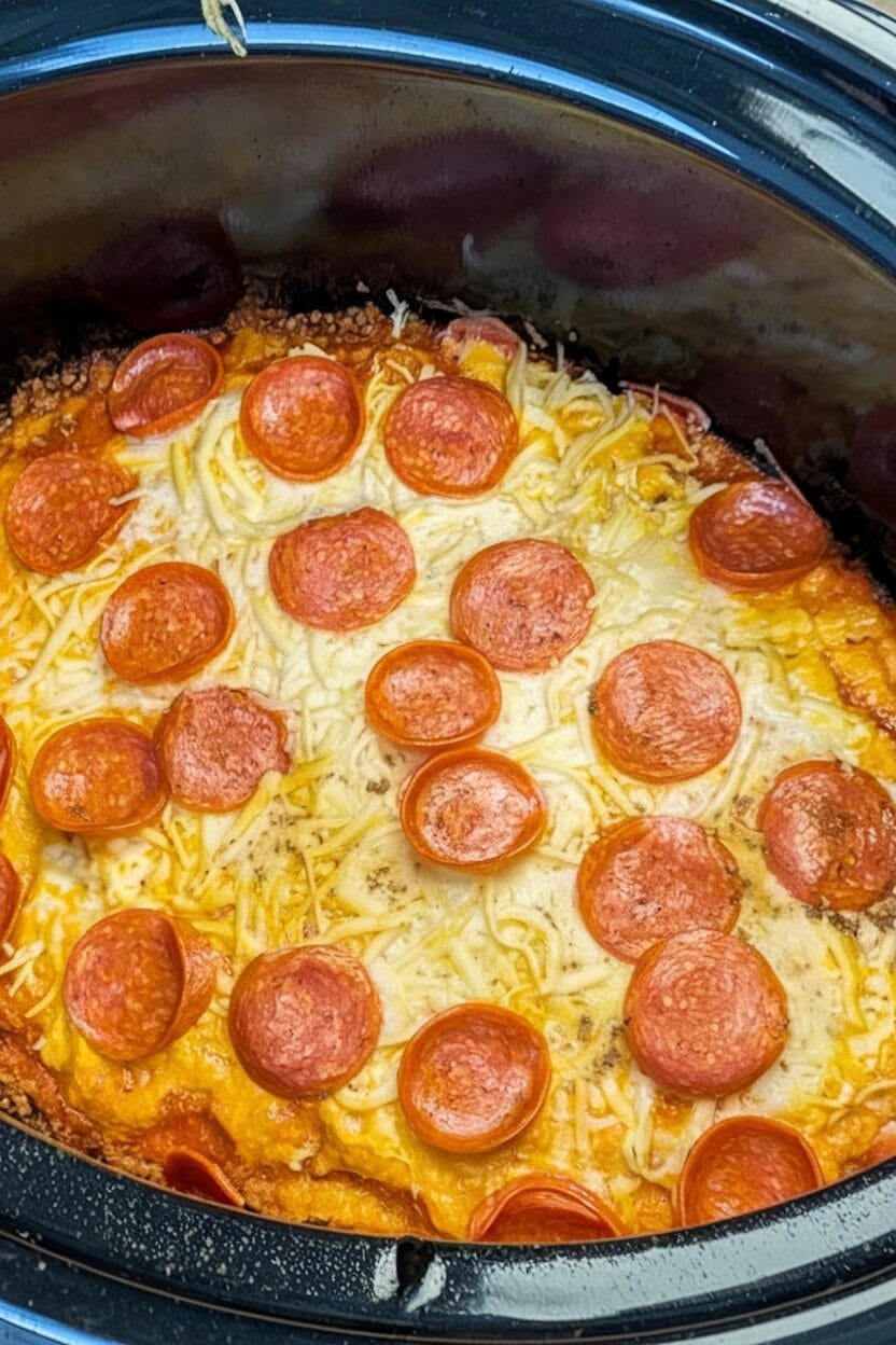 Crock-Pot Pizza Casserole