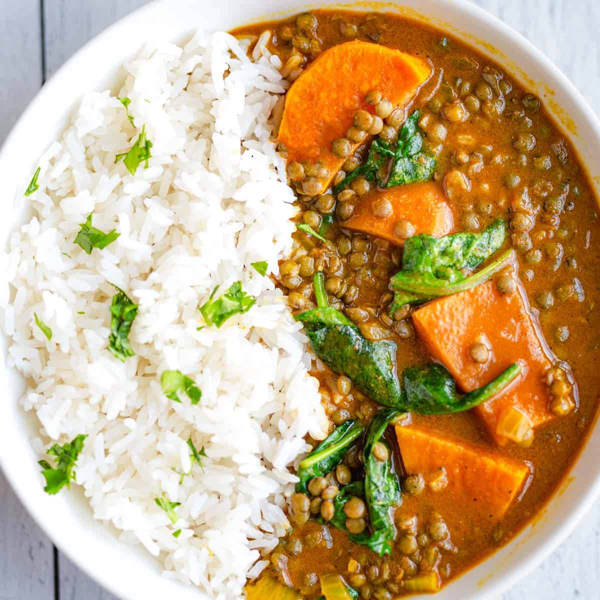 Vegetable and Lentil Curry Recipe