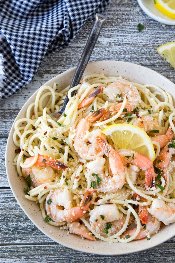 15-Minute Shrimp Scampi Recipe