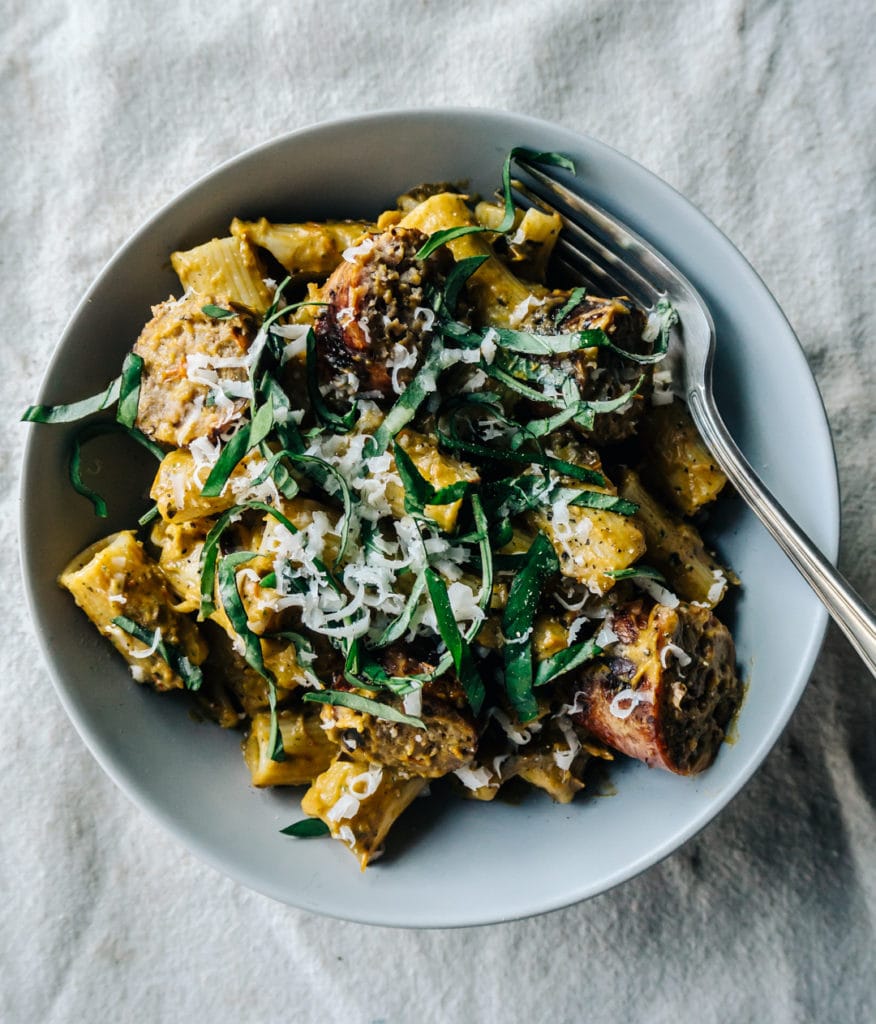 Roasted Eggplant Pasta Recipe