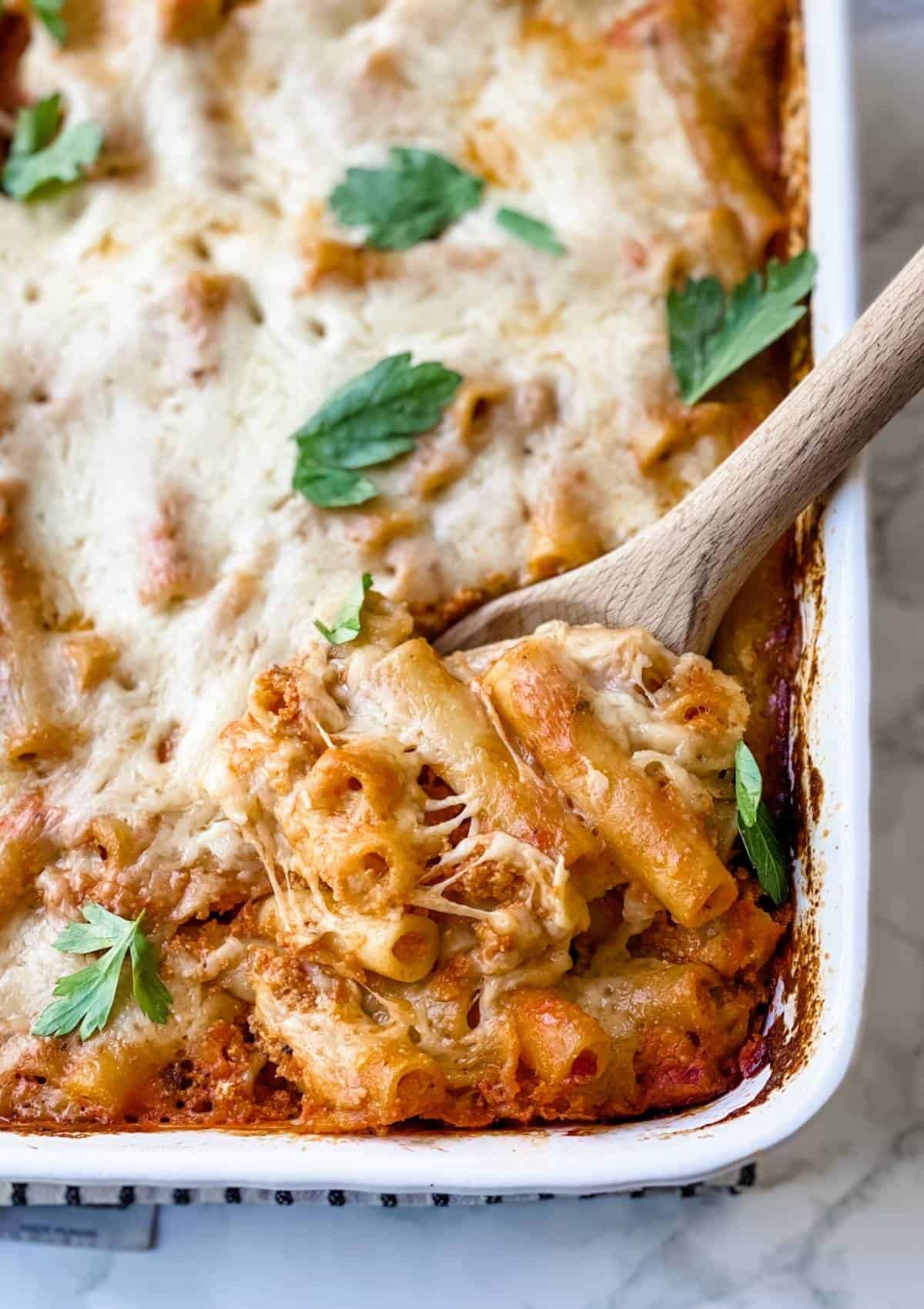 Energy-Smart Baked Ziti Recipe