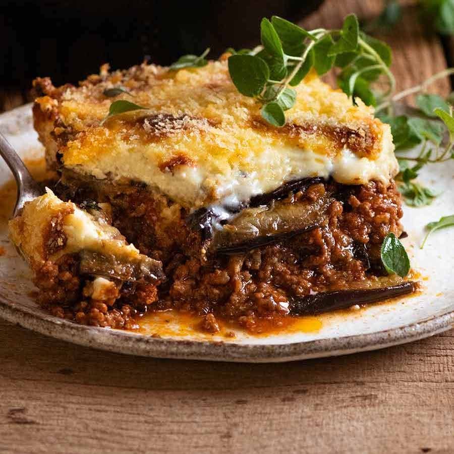 8. Greek Moussaka Recipe