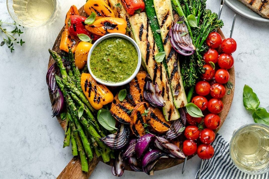 Grilled Vegetable Plate Recipe