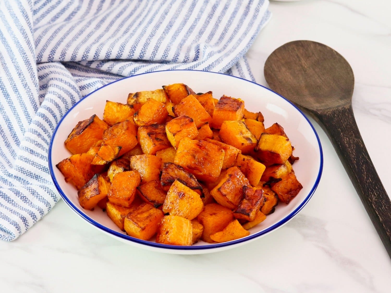 Maple-Glazed Roasted Butternut Squash Recipe