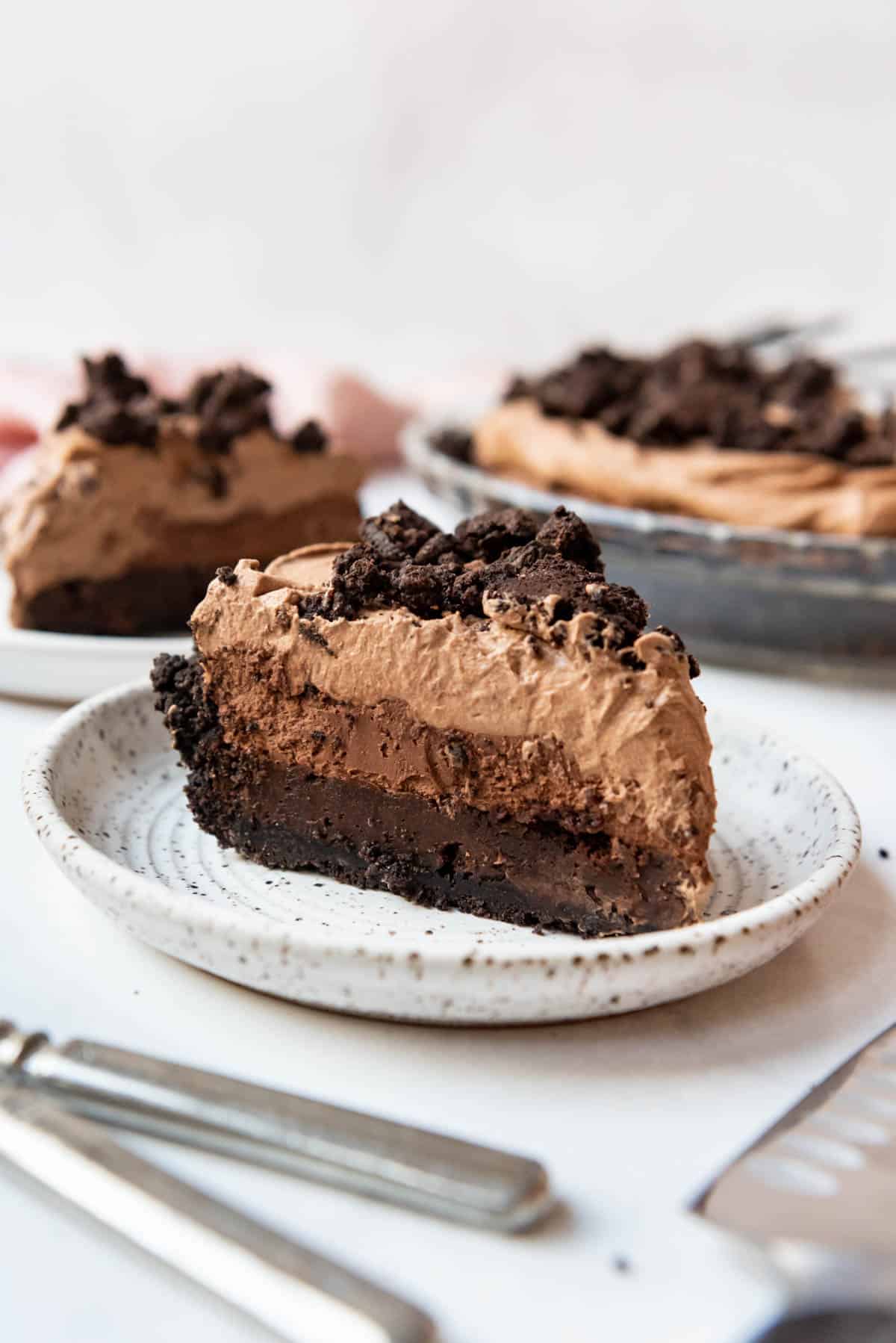 Triple Chocolate Mississippi Mud Pie Recipe
