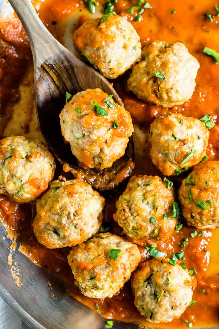 Turkey Meatballs with Zucchini