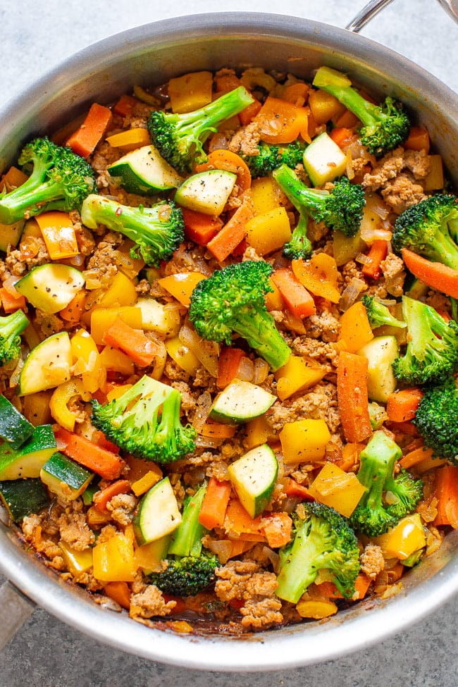 Turkey and Vegetable Stir Fry Recipe