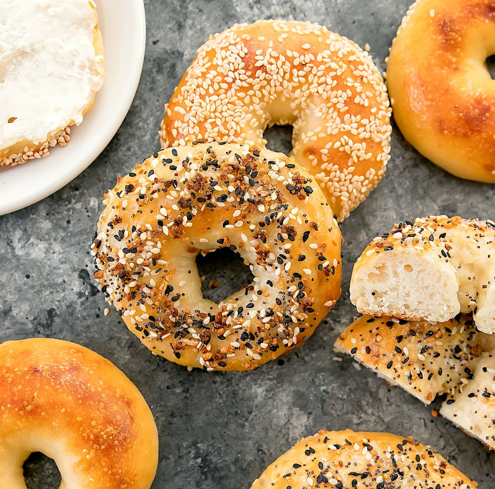 2-Ingredient Dough Bagels Recipe