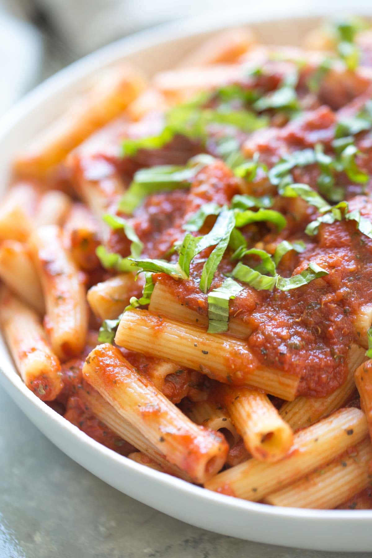Budget Marinara Pasta Recipe