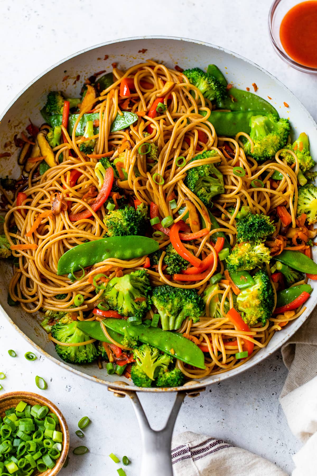 Fast Vegetable Lo Mein Recipe