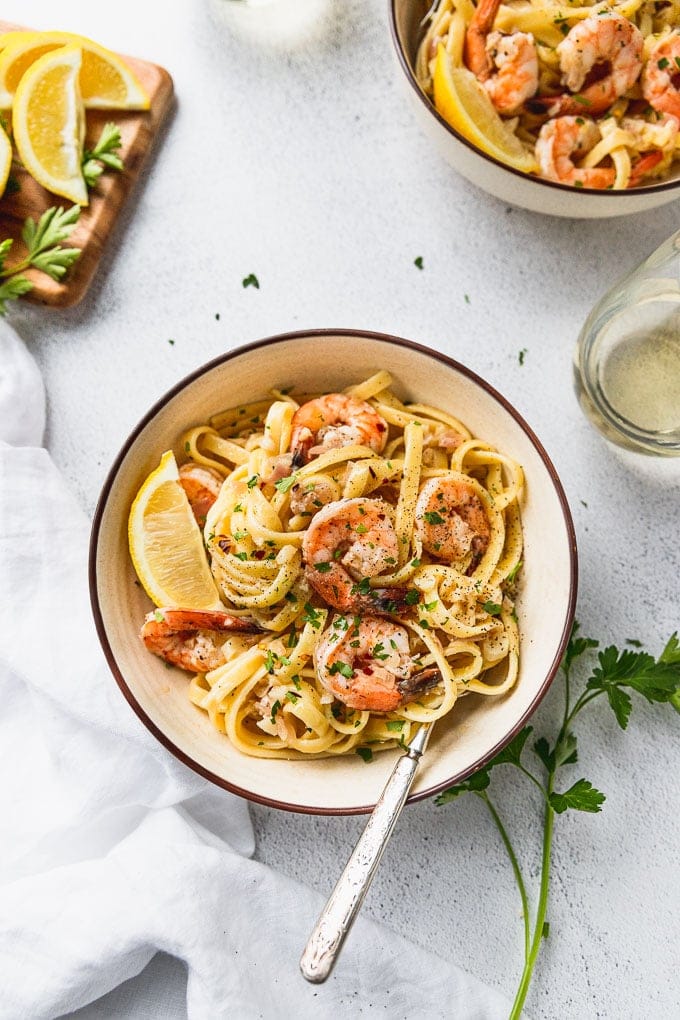 Shrimp Scampi for Two Recipe
