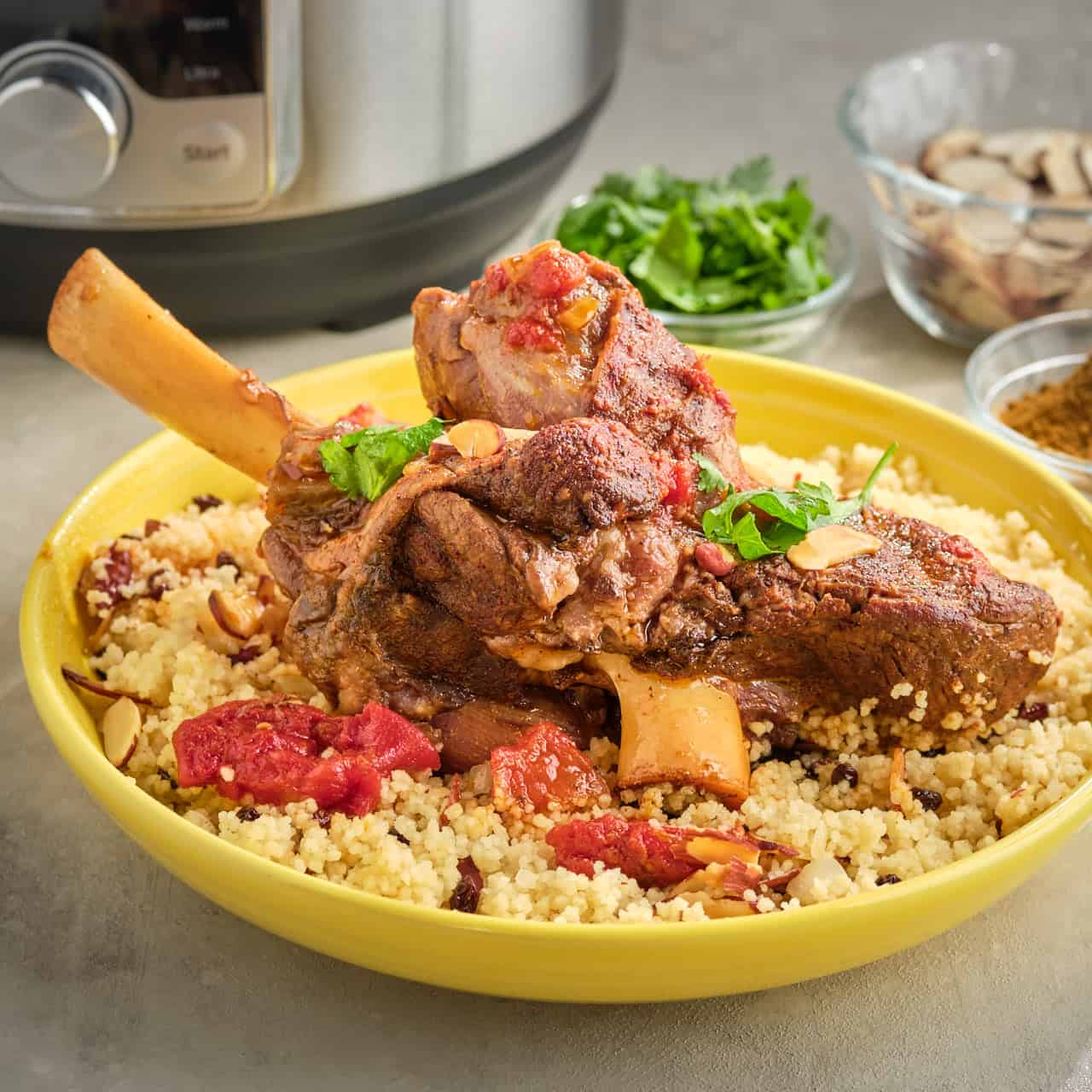 Instant Pot Moroccan Lamb Shank Tagine Recipe