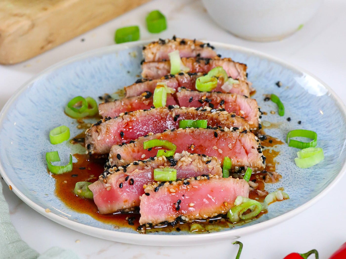 Seared Tuna with Sesame Recipe
