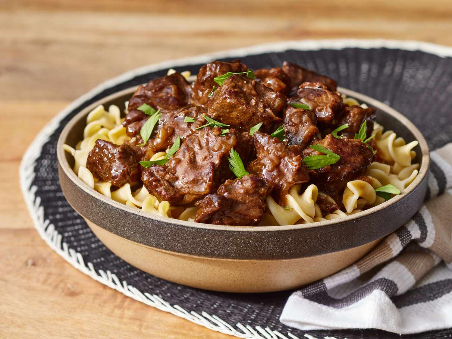 Traditional Beef Tips Recipe