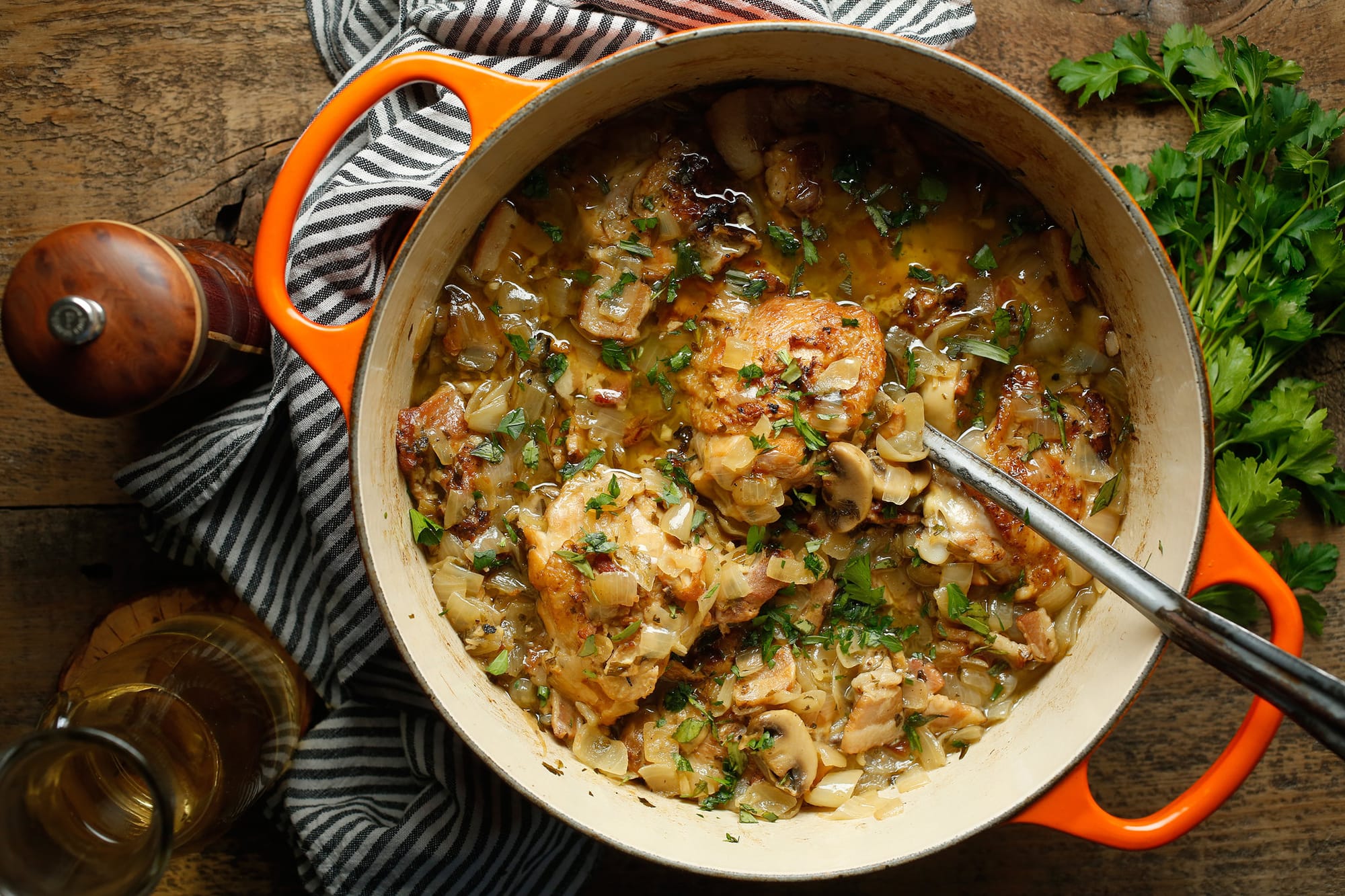 Classic Coq au Riesling Recipe