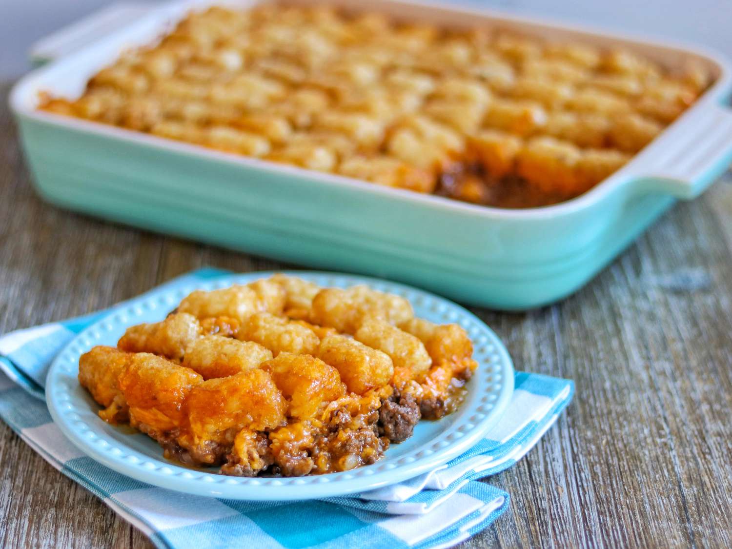 Cheeseburger Tater Tot Casserole Recipe