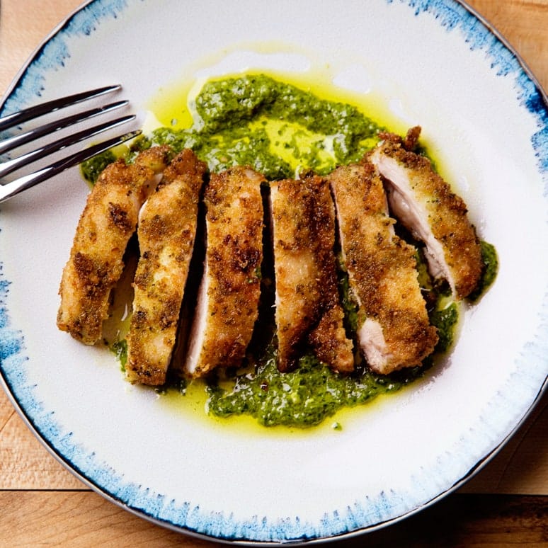 3-Ingredient Pesto Chicken Recipe