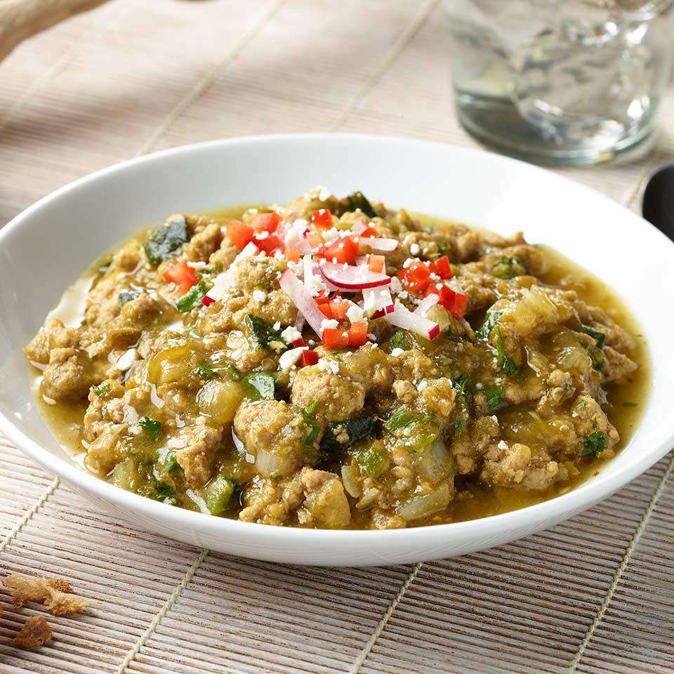 Turkey Chili Verde Recipe