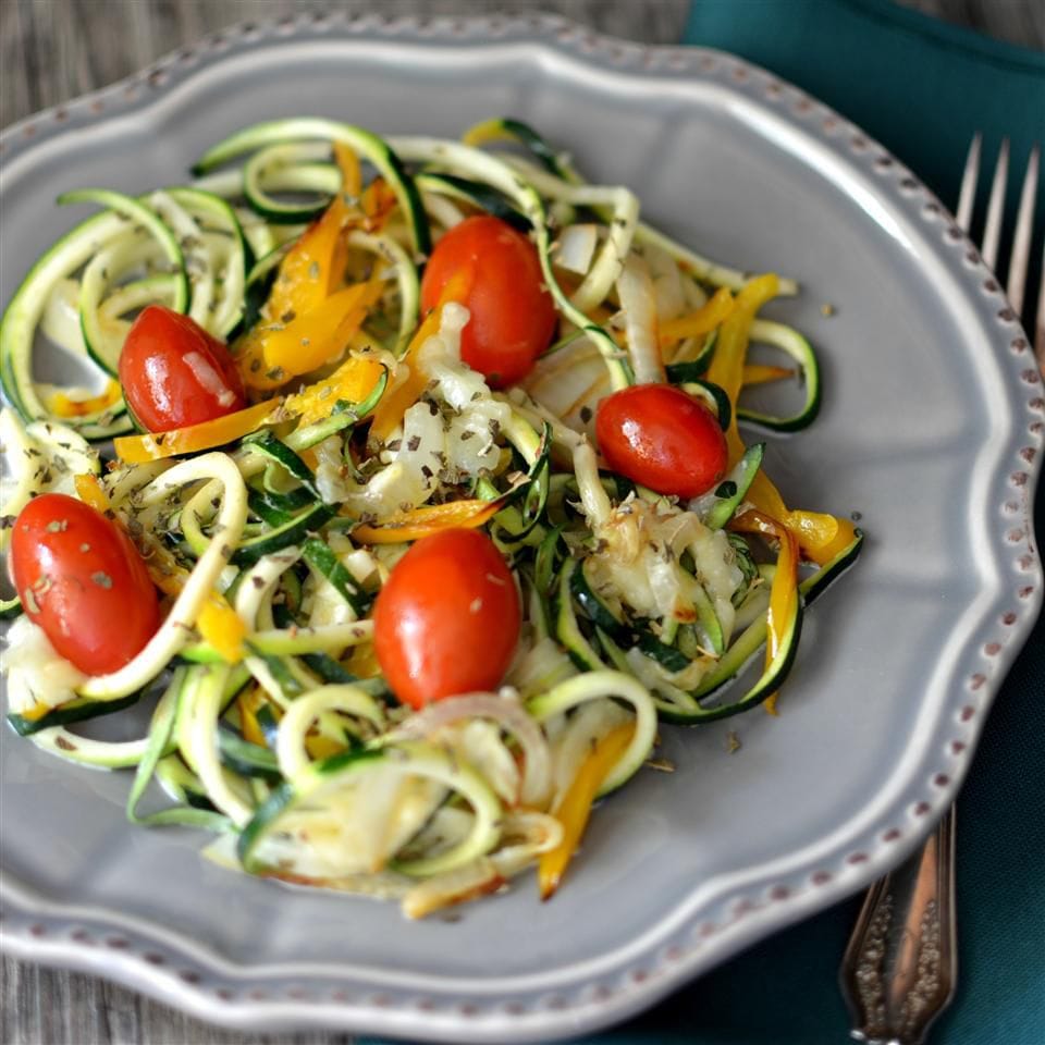 Zucchini Noodle Pasta Primavera