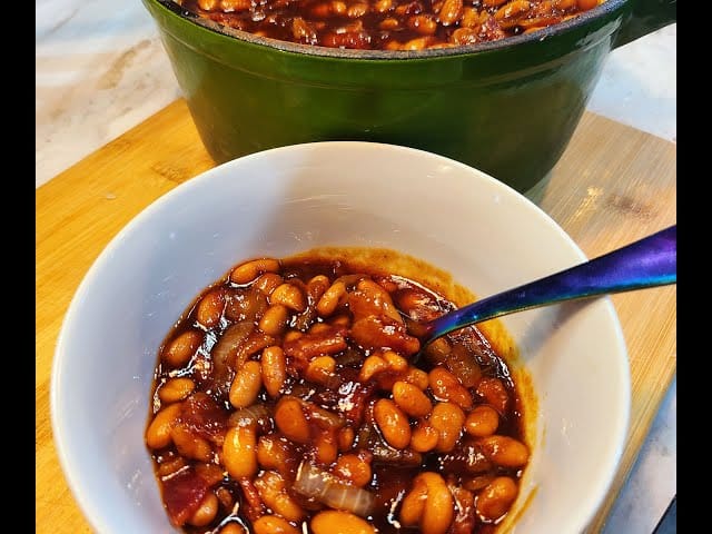 Instant Pot Bourbon Baked Beans Recipe
