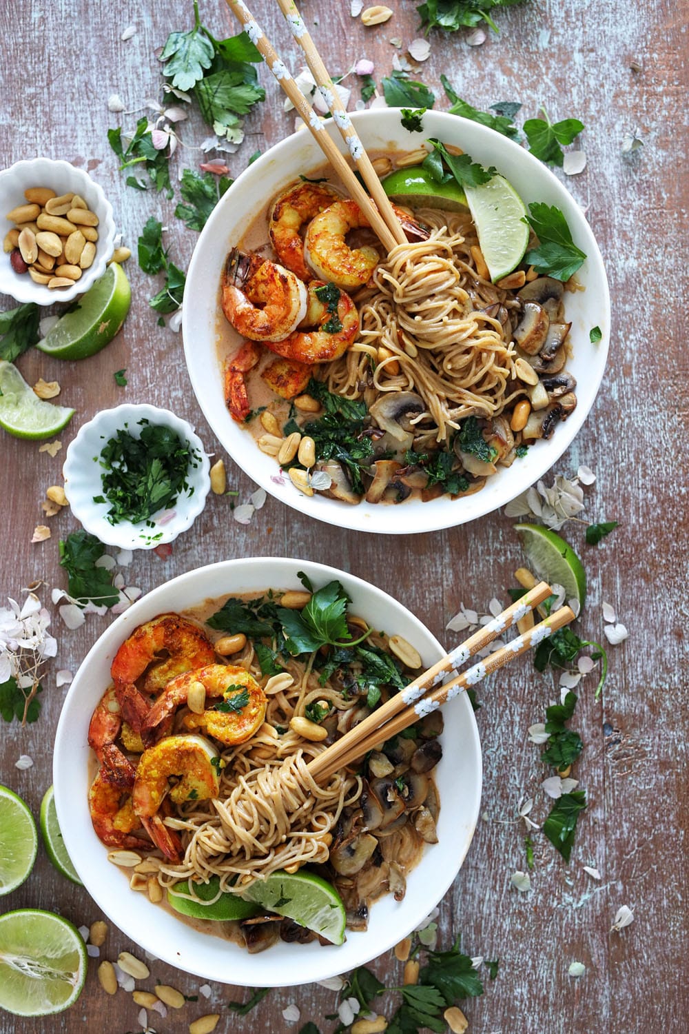 Thai Shrimp Ramen Noodles