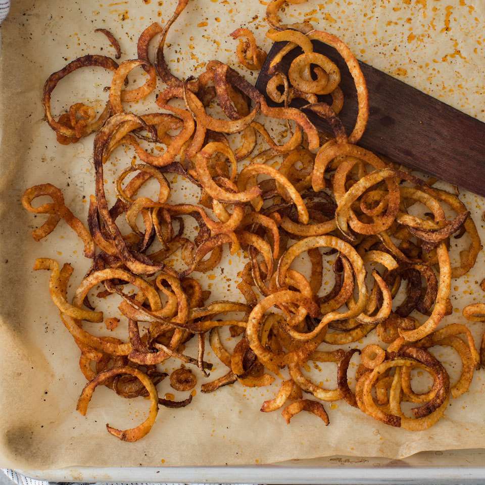 Baked Curly Fries Recipe