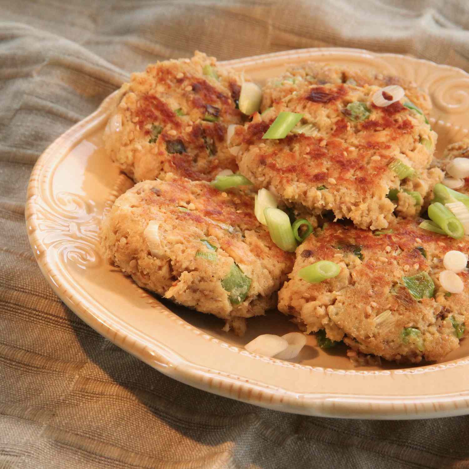 Ginger Garlic Salmon Patties Recipe
