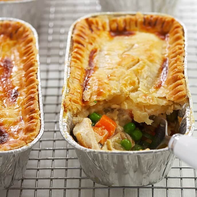 Freezer Pot Pie Recipe