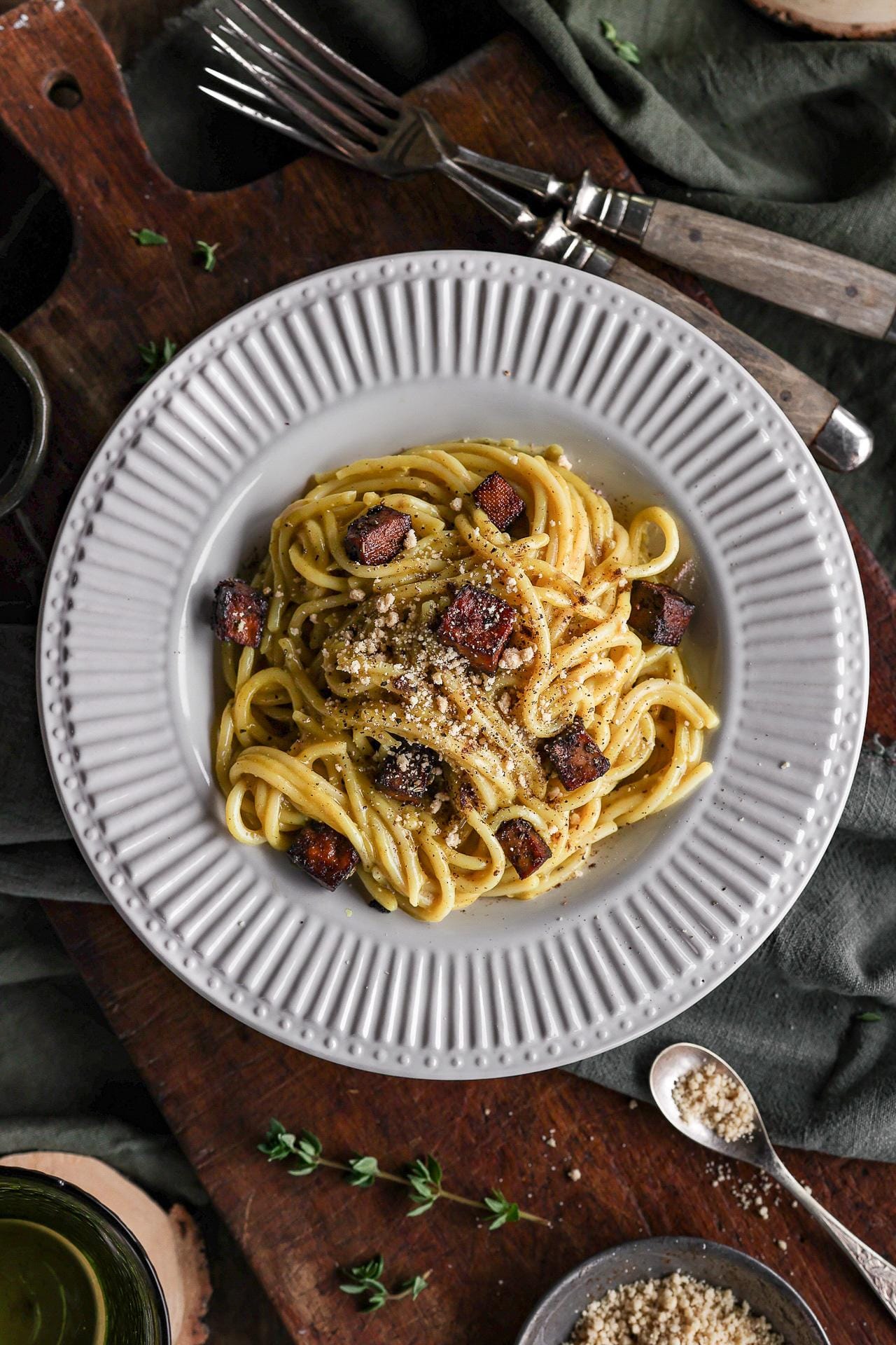 Restaurant-Style Carbonara Recipe