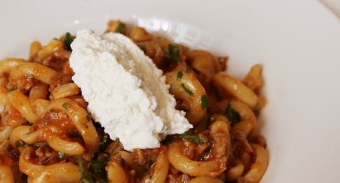 Vesuvio al Ragù Recipe