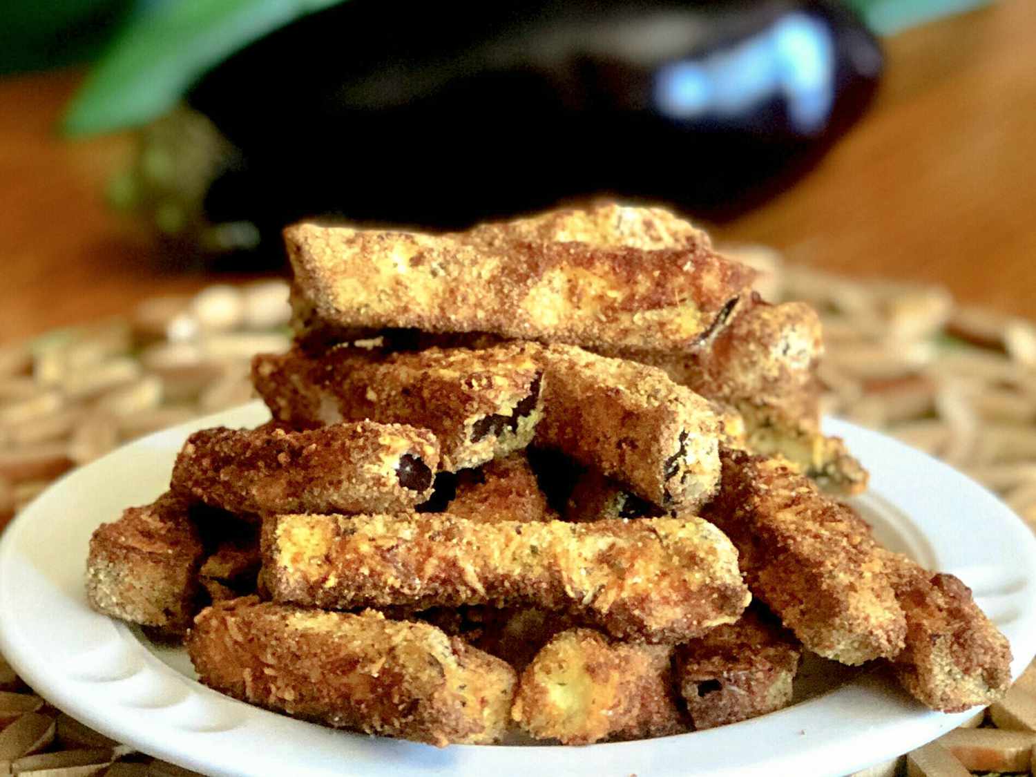 Air Fryer Eggplant Fries Recipe