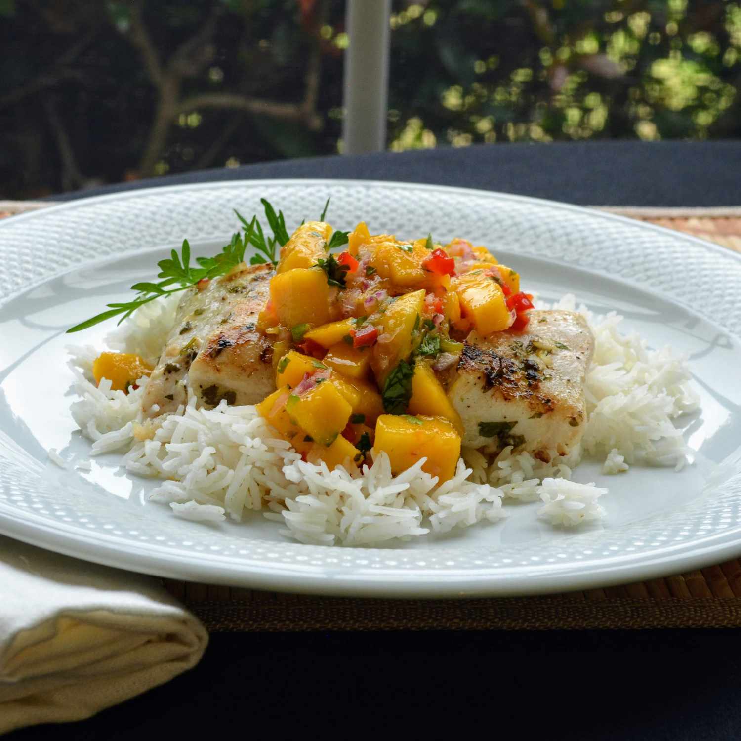 Grilled Tilapia with Mango Salsa Recipe