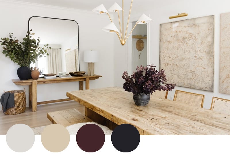 Incorporate Neutral Color Palettes in the Dining Room