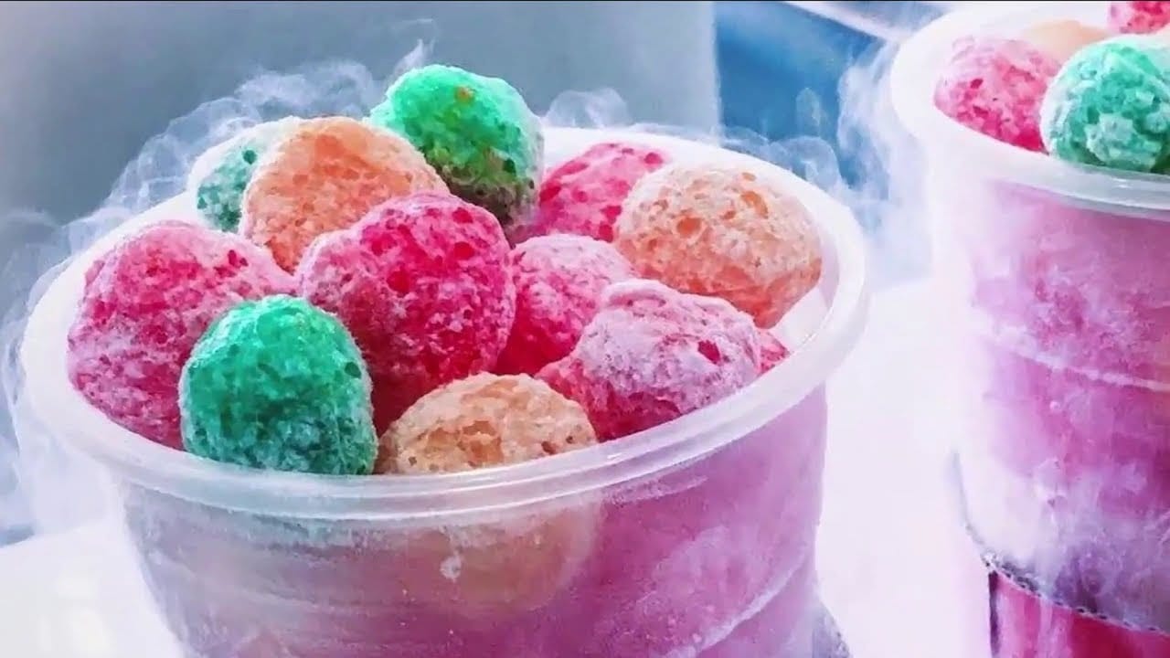 Dragon's Breath (Liquid Nitrogen) Ice Cream Recipe