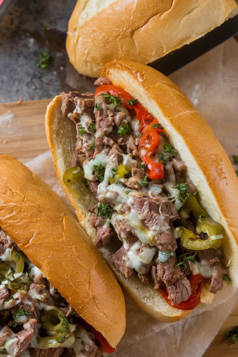 Philly Cheese Steak Sandwich Recipe