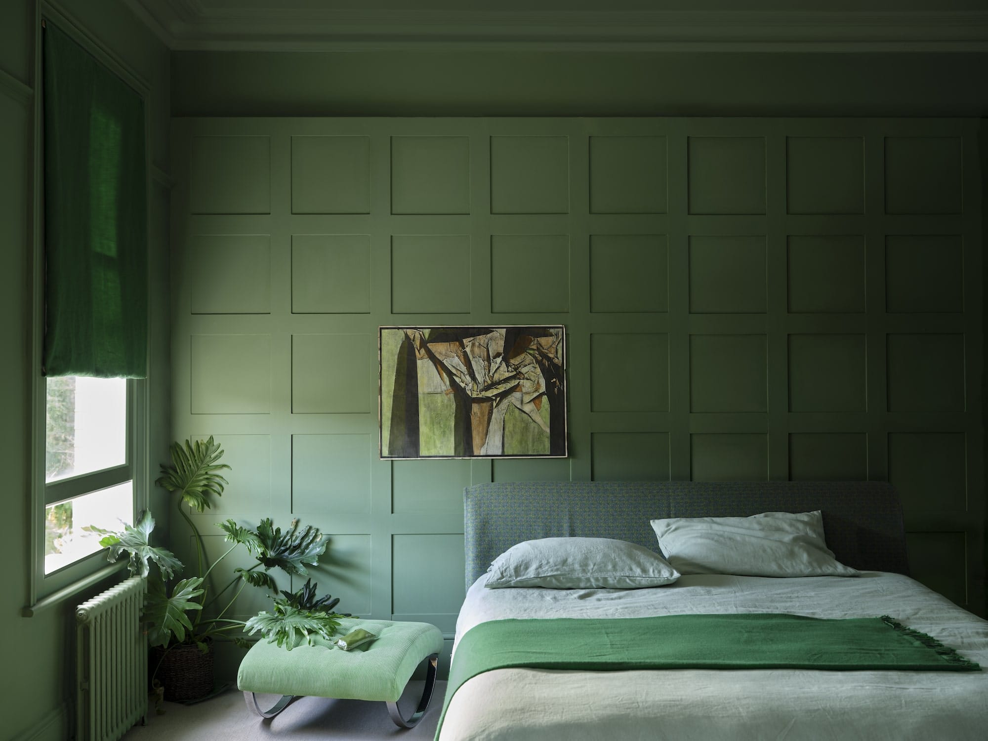 Colour-drench your master bedroom