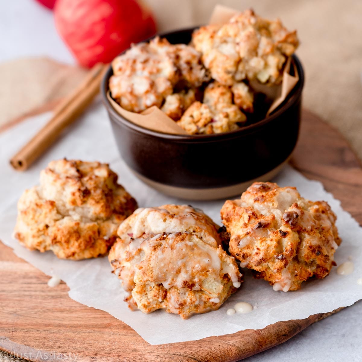 Air Fryer Apple Fritters Recipe