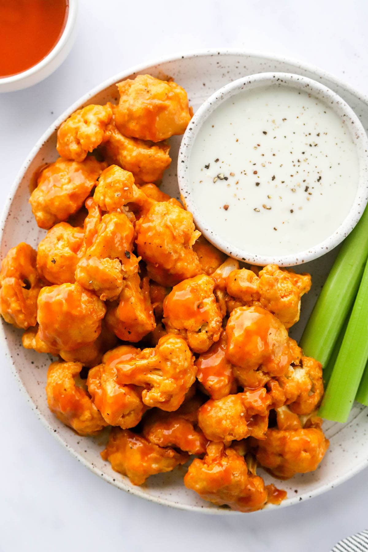 Air Fryer Buffalo Cauliflower Recipe